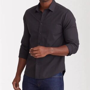 NWT UNTUCKit black (stone) shirt